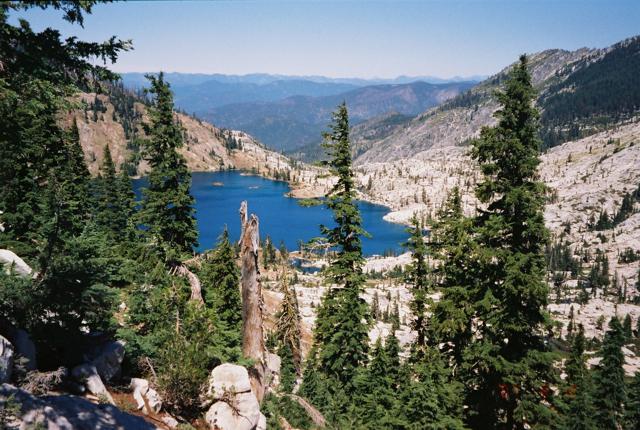 Caribou Lake in the Trinity Alps Wilderness. Photo courtesy of SAFE.
