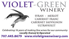 Violet Green Winery sponsor graphic