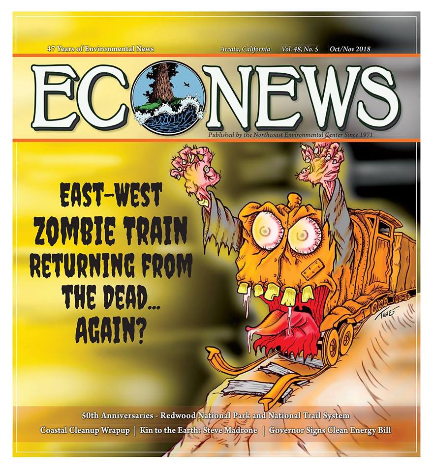 EcoNews Oct/Nov 2018 East West Zombie. Credit to Terry Torgerson